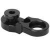Derailleur Hanger Extender, RA105 Risk Bicycle Rear Derailleur Hanger Extension Bike Frame Tail Hook Extender for 34T-52T(Black) view 1