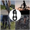 Derailleur Hanger Extender, RA105 Risk Bicycle Rear Derailleur Hanger Extension Bike Frame Tail Hook Extender for 34T-52T(Black) view 2