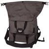Two Wheel Gear - 4 in 1 Dayliner Box Bag (20 Liter) - Water Resistant Rolltop for Bike Handlebars, Rack Trunk or Basket with Shoulder Strap (Graphite Grey) view 1