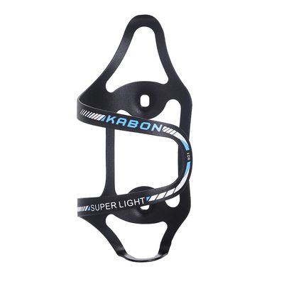 Bike Water Bottle Holder, KABON Lightweight Bicycle Alloy Aluminum Side Load Water Bottle Cage Brackets for Road Bike Cycling Accessories - Blue