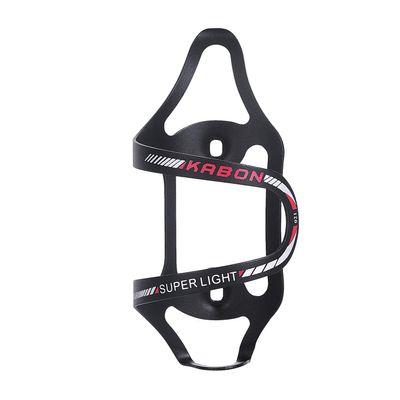 Bike Water Bottle Holder, KABON Lightweight Bicycle Alloy Aluminum Side Load Water Bottle Cage Brackets for Road Mountain Bike Cycling Accessories - Red
