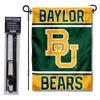 Baylor Bears Garden Flag with Stand Holder view 1