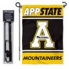Appalachian State Mountaineers Garden Flag with Stand Holder view 2