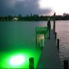 New Underwater Dock Fishing Light 110V with Extra Long 50ft Cord, 7500 Lumens, Made in Texas view 2