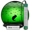Green Blob Outdoors New Underwater Fishing Light 7500 or 15000 Lumen with 30ft or 50ft 110 Volt AC Power Cord, Crappie, Snook, Catfish, Striper, Bait, Fish Attractor (15000, 50Ft Cord) Made in Texas view 1