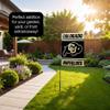 Colorado Buffaloes Garden Flag with Stand Holder view 4