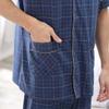 Only Faith Men's Short Sleeve Viscose Pajama Sleepwear Set (XL, Co1) view 3
