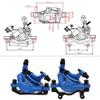 Hydraulic Disc Aluminium Alloy No Hydraulic Disc Brakes Levers Calipers Front Rear Brake Set(Blue) view 2