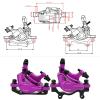 Hydraulic Disc Aluminium Alloy No Hydraulic Disc Brakes Levers Calipers Front Rear Brake Set() view 2
