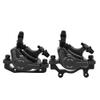 Hydraulic Disc Aluminium Alloy No Hydraulic Disc Brakes Levers Calipers Front Rear Brake Set(Black) view 1