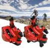 Hydraulic Disc Aluminium Alloy No Hydraulic Disc Brakes Levers Calipers Front Rear Brake Set(red) view 4