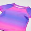 Kanu Surf Girls' Long Sleeve Rashguard UPF 50+ Two Piece Swim Set, Janie Pink, 2T view 2