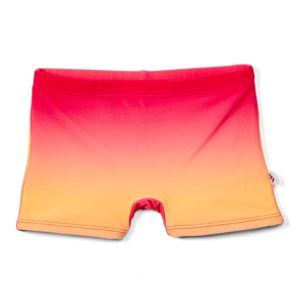Kanu Surf Girls' Swimming Bottom UPF 50+"Boy Short, Janie Coral, 14