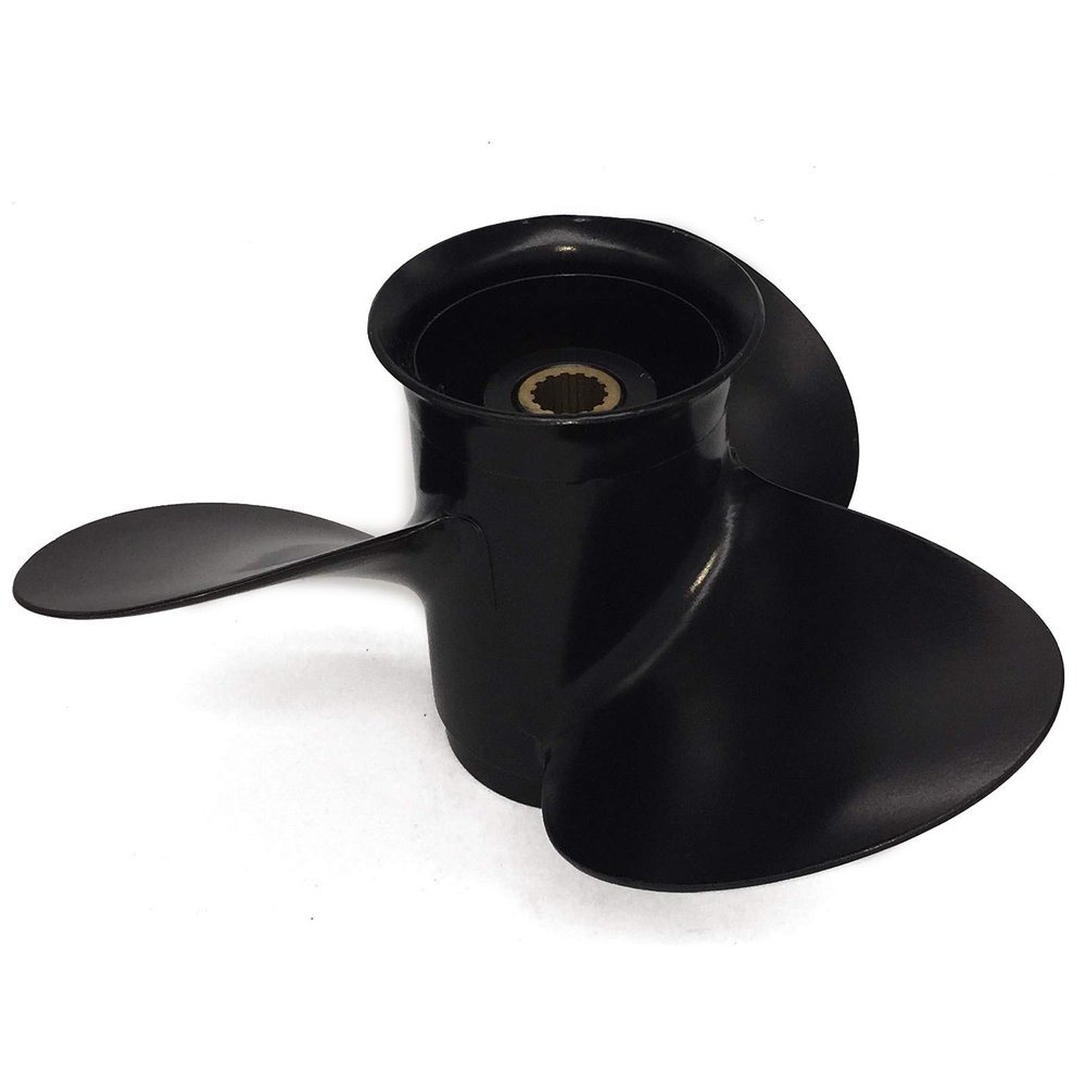 ARKDOZA 9 1/4 Inches Upgrade Aluminum Propeller 9.25x9 Fit Mercury 9.9/15/20HP Outboard Engines, 14 Spline Tooth, RH