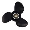 ARKDOZA 9 1/4 Inches Upgrade Aluminum Propeller 9.25x11 Fit Mercury 9.9/15/20HP Outboard Engines, 14 Spline Tooth, RH view 2