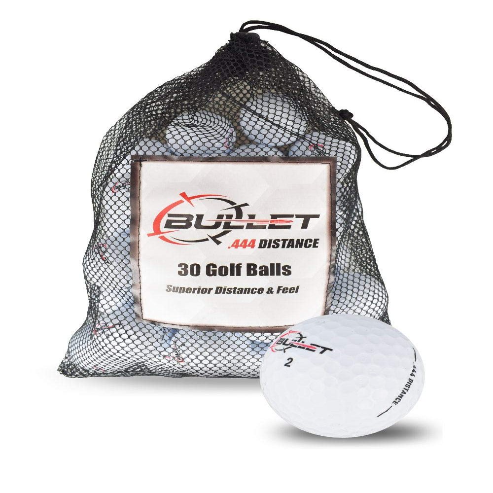 Bullet .444 Distance Golf Balls [30-Ball] White