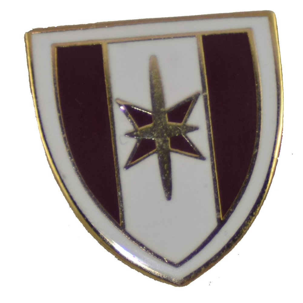 44TH MEDICAL BRIGADE HAT PIN OR HAT PIN - Size 7/8" - VETERAN OWNED BUSINESS