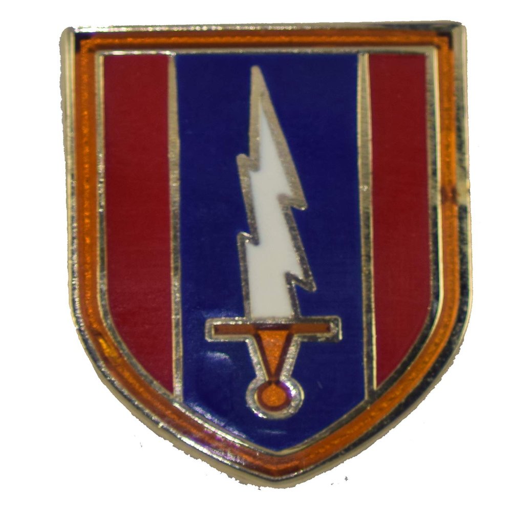 1ST SIGNAL BRIGADE HAT PIN OR HAT PIN - Size 7/8" - VETERAN OWNED BUSINESS