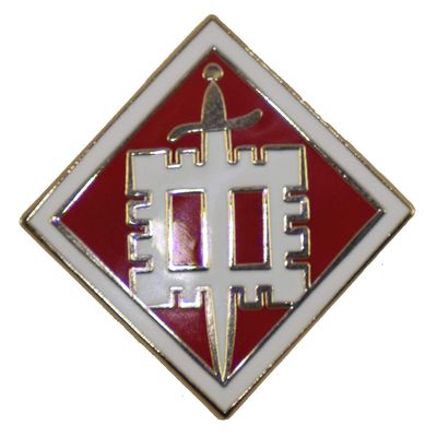 18TH ENGINEER BRIGADE HAT PIN OR HAT PIN - Size 3/4" - VETERAN OWNED BUSINESS