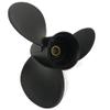 ARKDOZA 3 Blade Aluminum Propeller for Suzuki Outboard 35-65HP 13 Spline RH 11 1/2x11 view 1