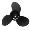 ARKDOZA 3 Blade Aluminum Propeller for Suzuki Outboard 35-65HP 13 Spline RH 11 1/2x11 view 2