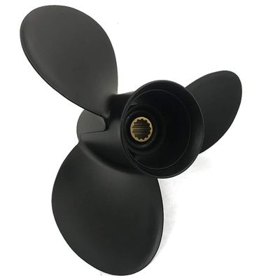 ARKDOZA 3 Blade Aluminum Propeller fit for Suzuki Outboard 35-65HP 13 Spline RH 11 5/8x12