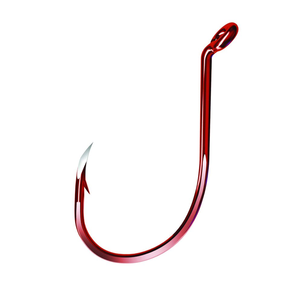 TROKAR LONG SHANK OCTOPUS RED