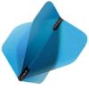 RED DRAGON Hardcore XT Blue Patterned Extra Thick Standard Dart Flights - 5 Sets Per Pack (15 Dart Flights in Total) view 1