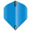 RED DRAGON Hardcore XT Blue Patterned Extra Thick Standard Dart Flights - 5 Sets Per Pack (15 Dart Flights in Total) view 2