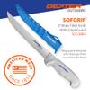 Dexter Outdoors 8" SOFGRIP Wide Fillet Knife | Includes Edge Guard view 3