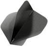 RED DRAGON Hardcore XT Black Patterned Extra Thick Standard Dart Flights - 5 Sets Per Pack (15 Dart Flights in Total) view 3
