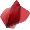 Hardcore XT Red Patterned Extra Thick Standard Dart Flights - 4 Sets Per Pack (12 Dart Flights in Total) view 1