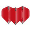 Hardcore XT Red Patterned Extra Thick Standard Dart Flights - 4 Sets Per Pack (12 Dart Flights in Total) view 3