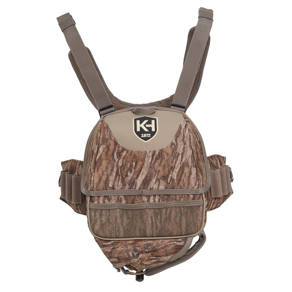 Run-N-Gun 100, Turkey Chest Rig, Mossy Oak Bottomland, One Size (KHT0103)