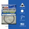 AFW Titanium Tooth Proof, Single Strand Leader Wire, 50 lb, Value Pack 50 ft view 2