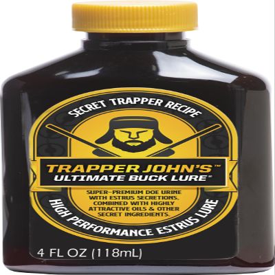 Wildlife Research Trapper John's Ultimate Buck Lure Hunting Scent, 4 FL OZ