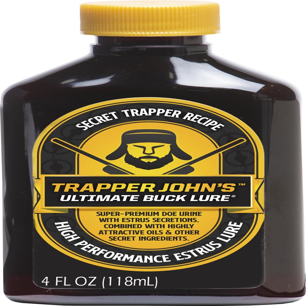 Wildlife Research Trapper John's Ultimate Buck Lure Hunting Scent, 4 FL OZ