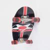 Cruizeline Cruiser Skate with Clear Red Star Wheel, 7.5 x 27.5 Inches view 2