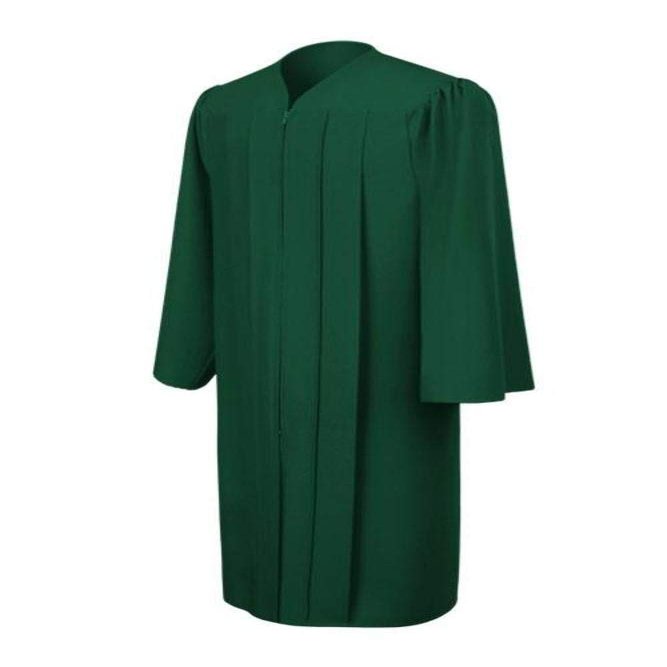 CLERKMANS Hunter High School Graduation Gown  Matte Fabric 39 (4'6"-4'8")