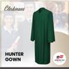 CLERKMANS Hunter High School Graduation Gown  Matte Fabric 39 (4'6"-4'8") view 2
