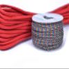 Autism Awareness Accent Combo Kit - Includes 125' Spool of Autism Awareness Micro Cord (1.18mm) and 50' of Red 550 Paracord view 1