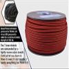 Autism Awareness Accent Combo Kit - Includes 125' Spool of Autism Awareness Micro Cord (1.18mm) and 50' of Red 550 Paracord view 4