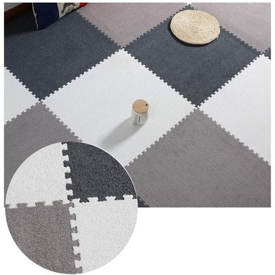 ALGFree Baby Children Foam Puzzle Exercise Mat Interlocking Floor Mats Waterproof Non-Slip Bedroom School Protective Flooring, 1cm Thick, 5 Colour (Color : A, Size : 60x60x1cm-15pcs)