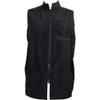 Vincent Barber China Collar Vest Black X-Small/Small CA-VT2350XS-S view 1