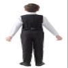 Yavakoor Boys Suits 4 Pieces Toddler Vest Tie Set Slim Outfits for Kids Black Size 3T view 3