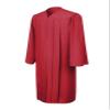 CLERKMANS Red High School Graduation Gown  Matte Fabric 54 (5'9"-5'11") view 1