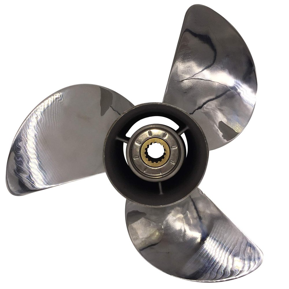 ARKDOZA 13 1/2x15 Stainless Steel Propeller for Honda 15 Spline Tooth 60-130hp RH BF60 BF75 BF90 BF115 BF130HP Outboards