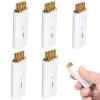 VEASAERS Amy Sport Golf Club Brush Groove Cleaner Mini Pocket Retractable Cleaning Tool Value 5 Pack Dual Side Wire Bristle Iron Regrooving Brushes Gift Ideal for Men Women Golfer (5 Pack Mini Brush) view 1