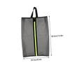 BESPORTBLE 1pc Outdoor Shoes Bag Shoes Storage Organizer for Travel Lightweight Rainproof Sneakers Case Black view 2