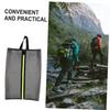 BESPORTBLE 1pc Outdoor Shoes Bag Shoes Storage Organizer for Travel Lightweight Rainproof Sneakers Case Black view 3